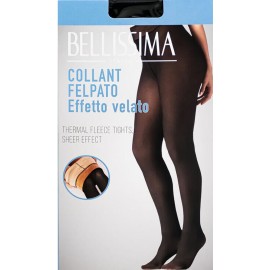 Collant donna Bellissima termico con interni in felpa ad effetto velato 2