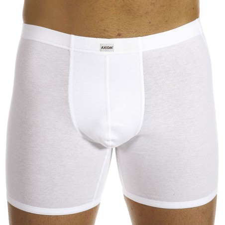 3 Boxer uomo Axiom in cotone con gamba allungata ed elastico infilato