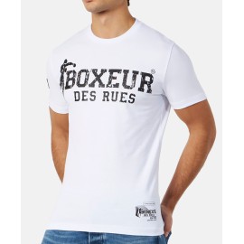 T-shirt uomo Boxeur Des Rues manica corta con stampa logo fronte e retro 2