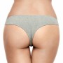 Slip brasiliana donna Infiore in cotone con bordi piatti comfort