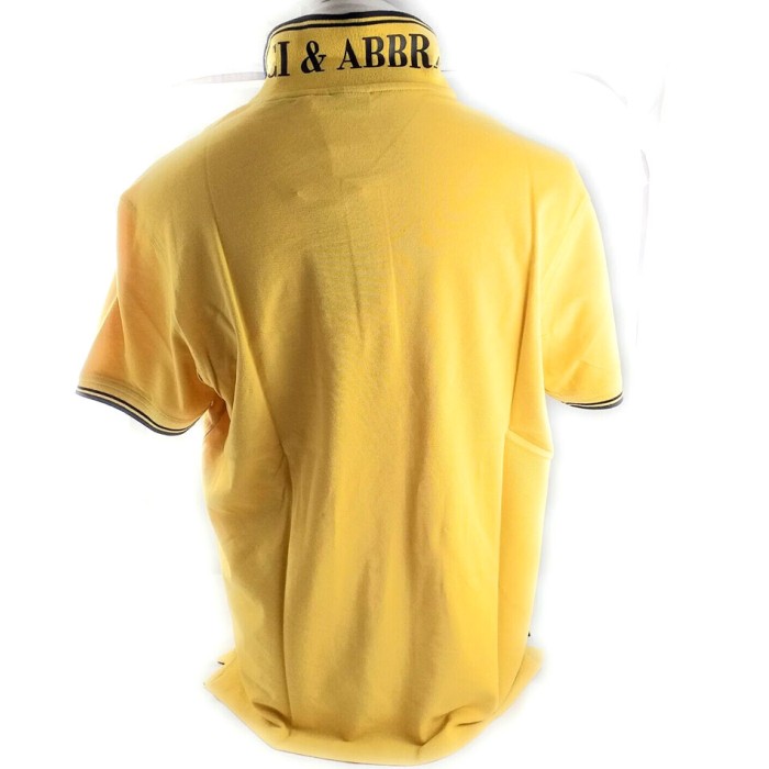 Polo uomo Baci & Abbracci con logo ricamato e stampa sul collo