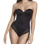 Body donna Selene modellante con ferretto e coppe imbottite in microfibra