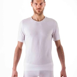 2 T-Shirt uomo C&C manica corta a girocollo in microfibra liscia