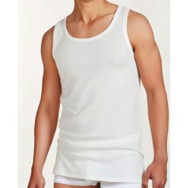 3 Canottiere uomo Brianza Tessile a spalla larga con cotone sulla pelle e lana fuori