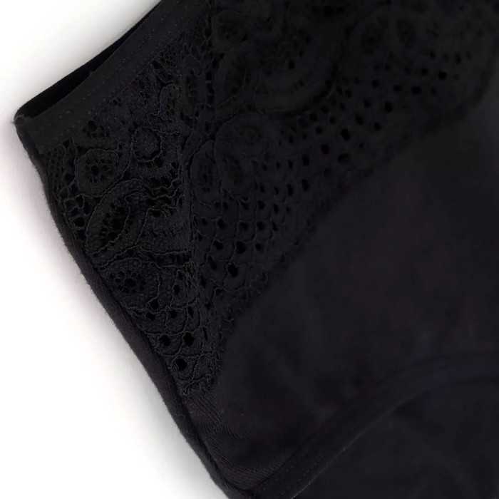 Slip Lepel assorbente ciclo mestruale lavabile in cotone e pizzo