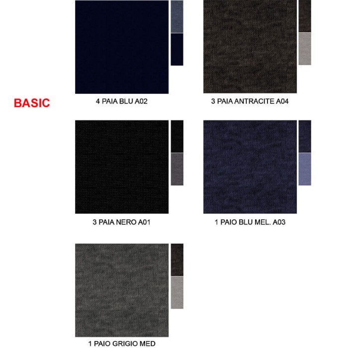 6 Paia di Calze uomo Carpenter corte in morbido e caldo pile