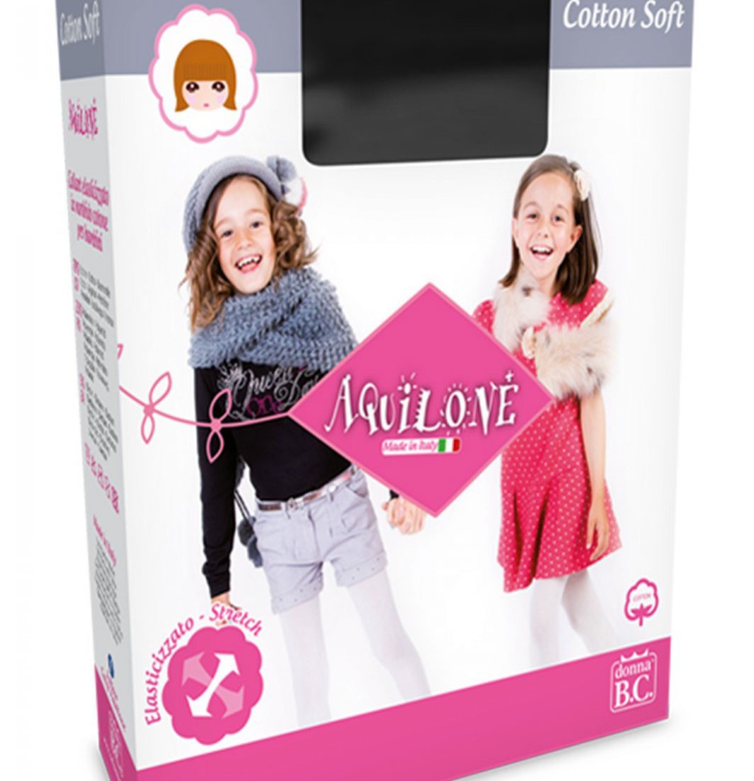 Cotton Soft Golden Lady Saltallegro Collant Da Bambina Ragazza