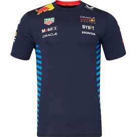 Red Bull Racing t-shirt uomo manica corta ufficiale con sponsor del Team F1