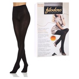 Collant donna Filodoro coprente che mantiene il calore corporeo