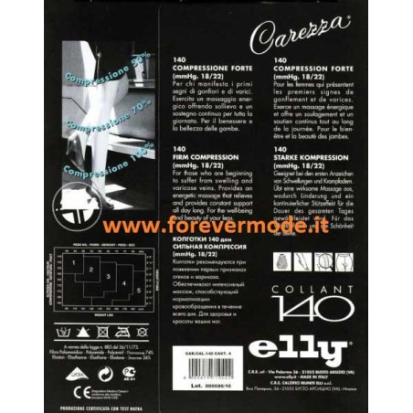 Collant donna Elly 140 curativa compressione forte mmHg 18/22