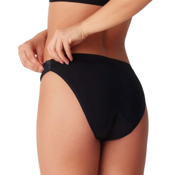 Slip donna Cotonella assorbente e lavabile e apribile in cotone elasticizzato