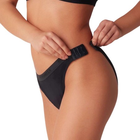 Slip donna Cotonella assorbente e lavabile e apribile in cotone elasticizzato