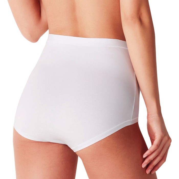 3 Culotte donna Cotonella alte in cotone modal elasticizzato Super Soft