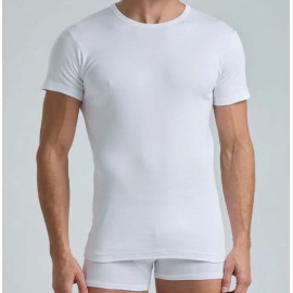 T-Shirt uomo Lotto manica corta a girocollo in caldo cotone Interlock