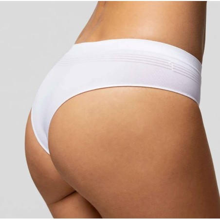 3 Brasiliane donna Pompea in morbida microfibra elasticizzata Seamless