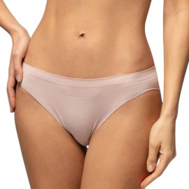 3 Slip donna Pompea in morbida microfibra a vita bassa Seamless