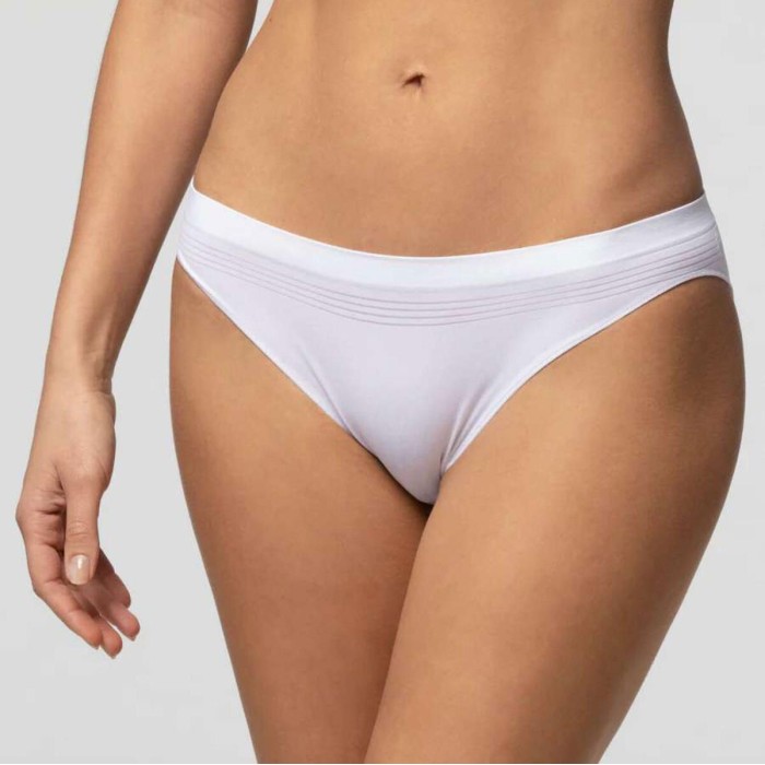 3 Slip donna Pompea in morbida microfibra a vita bassa Seamless