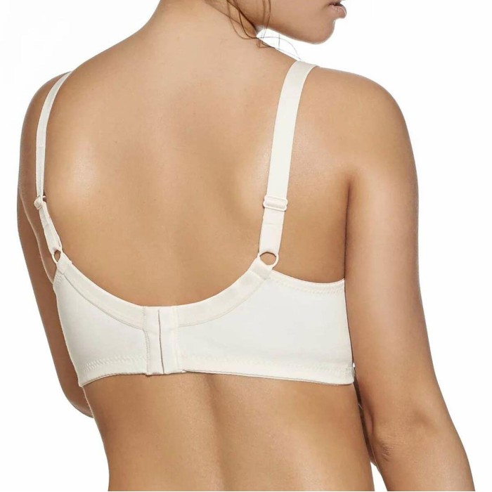 Reggiseno donna Selene senza ferretto con coppe preformate doppiate in cotone