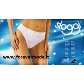 2 Slip da donna Sloggi 100 Tai sgambati in leggero cotone elasticizzato 2