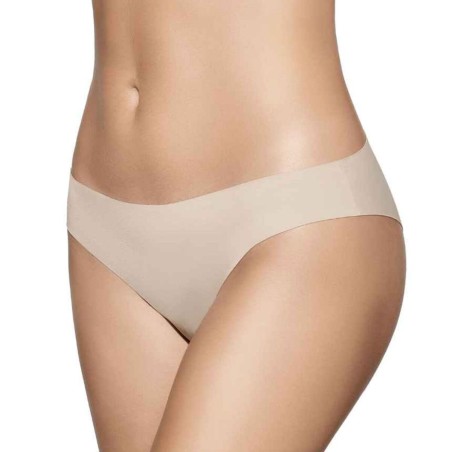 Slip donna Selene vita bassa in microfibra a taglio laser antisegno invisibile