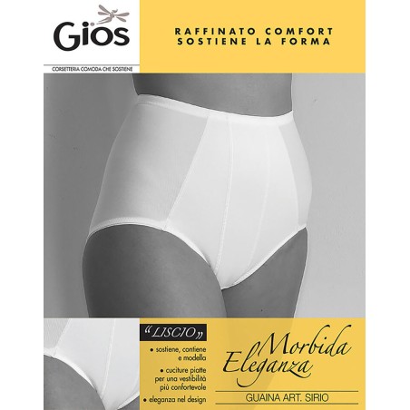 Guaina donna Gios modellante con cotone sulla pelle a controllo medio