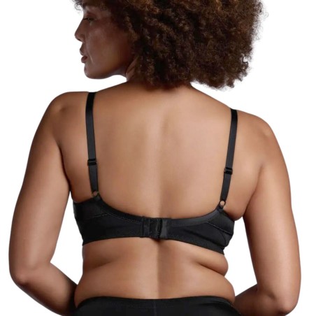 Reggiseno donna Lepel senza ferretto in cotone e microfibra con ali di sostegno