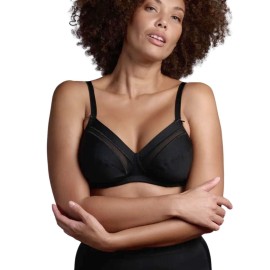 Reggiseno donna Lepel in microfibra cotone senza ferretto e con ali di sostegno 2