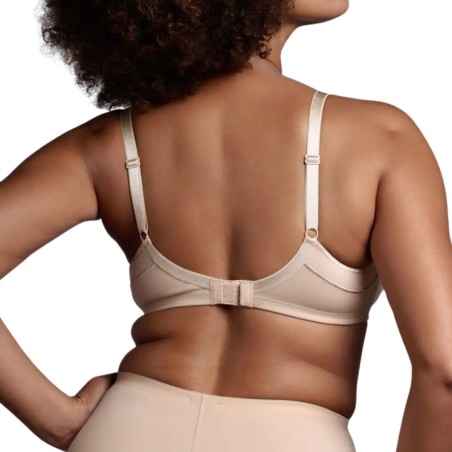 Reggiseno donna Lepel in microfibra cotone senza ferretto e con ali di sostegno