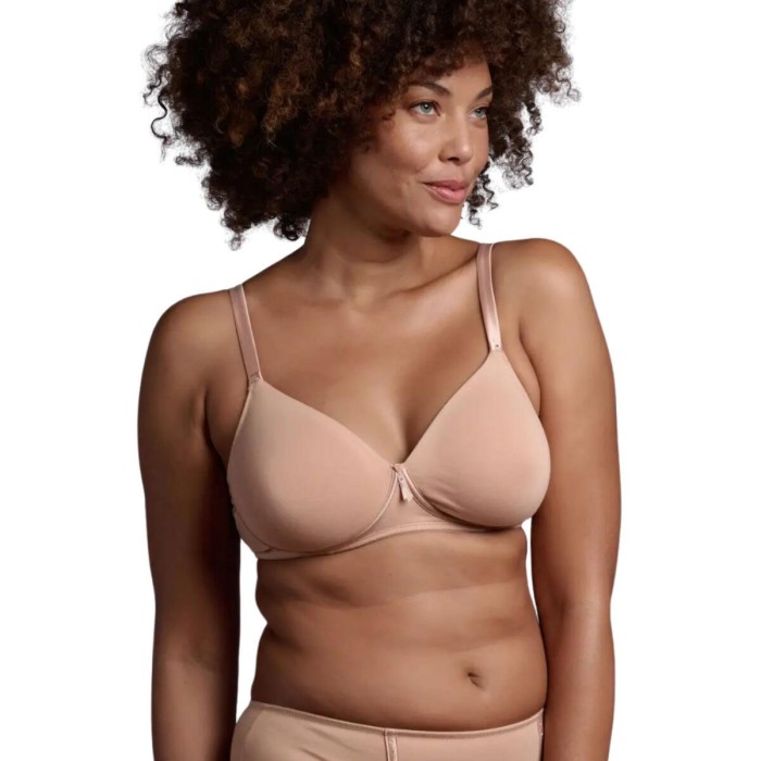 Reggiseno donna Lepel in cotone senza ferretto e cuciture non imbottito