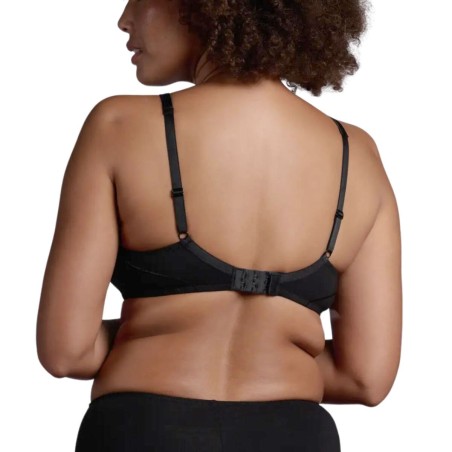 Reggiseno donna Lepel incrociato senza ferretto in cotone con coppe preformate