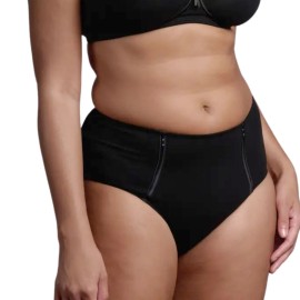 Guainetta slip donna Lepel vita alta in cotone doppiata davanti modellante 2
