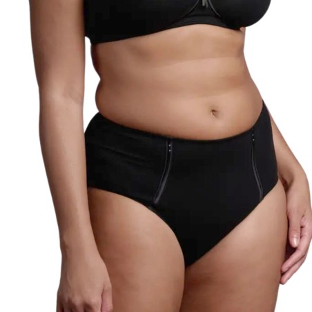 Guainetta slip donna Lepel vita alta in cotone doppiata davanti modellante