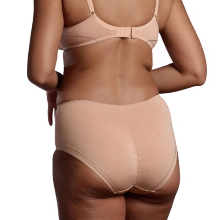 Guainetta slip donna Lepel vita alta in cotone doppiata davanti modellante