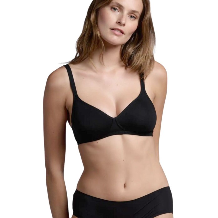 Reggiseno donna Lepel in cotone senza ferretto con lunetta di sostegno