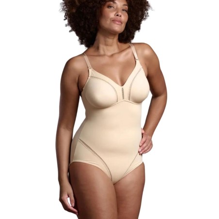 Body donna Lepel in microfibra senza ferretto con coppe e pannello doppiato Body donna Lepel in microfibra senza ferretto con coppe e pannello doppiato