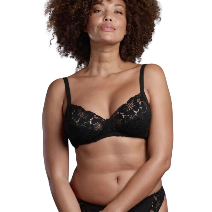 Reggiseno donna Lepel in cotone senza ferretto e non imbottito con ali di sostegno