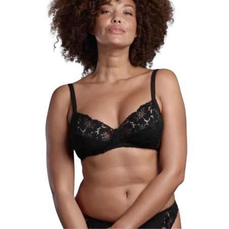 Reggiseno donna Lepel in cotone senza ferretto e non imbottito con ali di sostegno