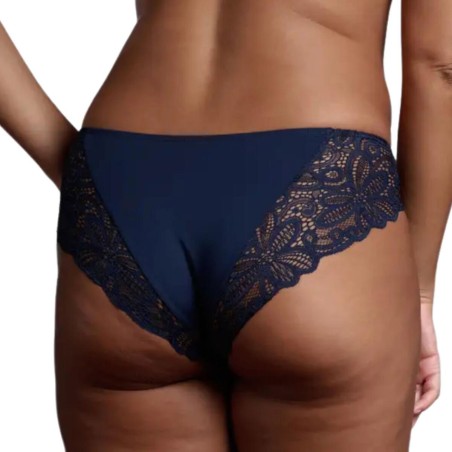 Slip donna Lepel in microfibra e pizzo con inserti in pizzo cordonetto