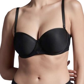 Reggiseno donna Lepel a fascia in microfibra con ferretto e coppe preformate Spacer 2