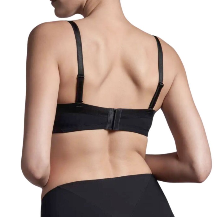 Reggiseno donna Lepel a fascia in microfibra con ferretto e coppe preformate Spacer