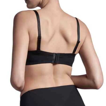 Reggiseno donna Lepel a fascia in microfibra con ferretto e coppe preformate Spacer