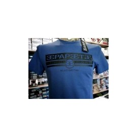 T-shirt maglia uomo Papeete manica corta a girocollo con stampa logo in rilievo 2