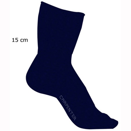 6 Paia di Calze uomo Carpenter corte in cotone con elastico smollato comfort