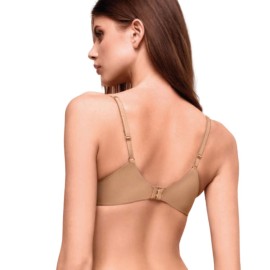 Reggiseno donna Lormar t-shirt bra in microfibra senza ferretto con coppe Ultrasoft 2