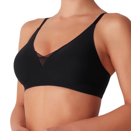 Reggiseno donna Cotonella in microfibra invisibile con imbottitura estraibile