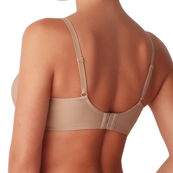 Reggiseno donna Cotonella in microfibra invisibile con imbottitura estraibile