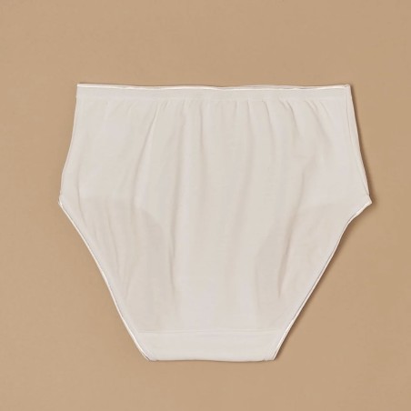 6 Slip culotte donna Jadea Midi cotone elasticizzato con profili fini elastici