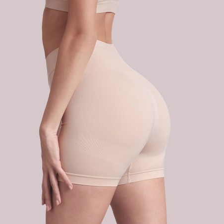Guaina short donna Bellissima modellante con gamba Push Up a vita alta