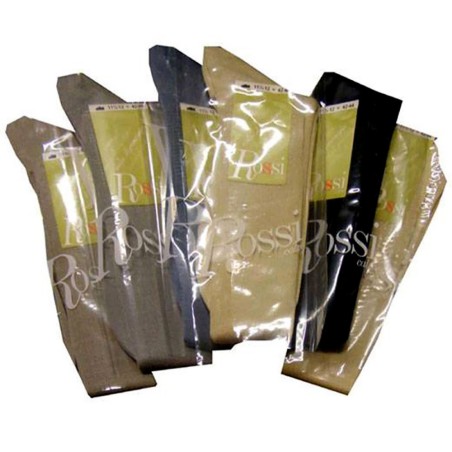 6 Paia di Calze uomo Rossi lunghe in filo scozia resistenti a costina fine