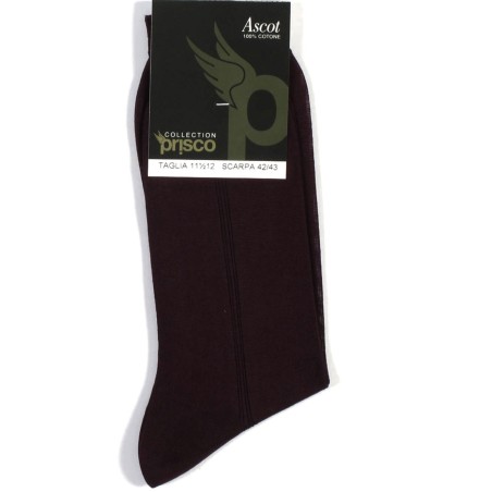 6 Paia di Calze uomo Prisco corte e classiche in leggero e morbido cotone
